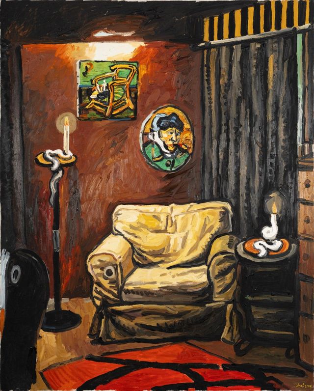 The Study (Beige Sofa)