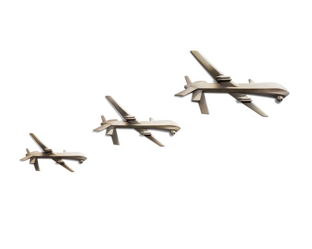 Wall Mounted Drone Set (Duck and Cover)