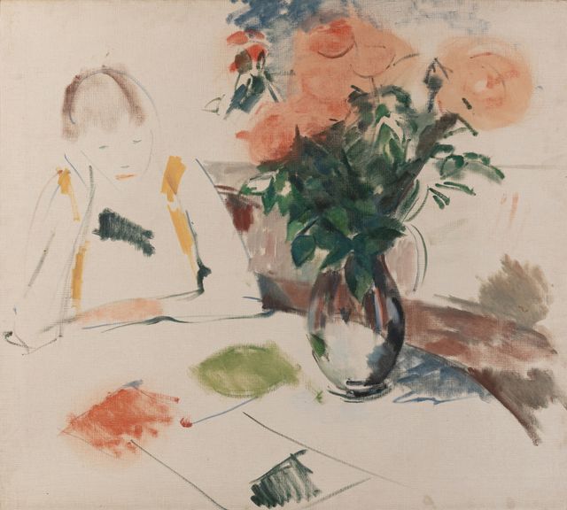 Esquisse, Le Bouquet De Pivoines