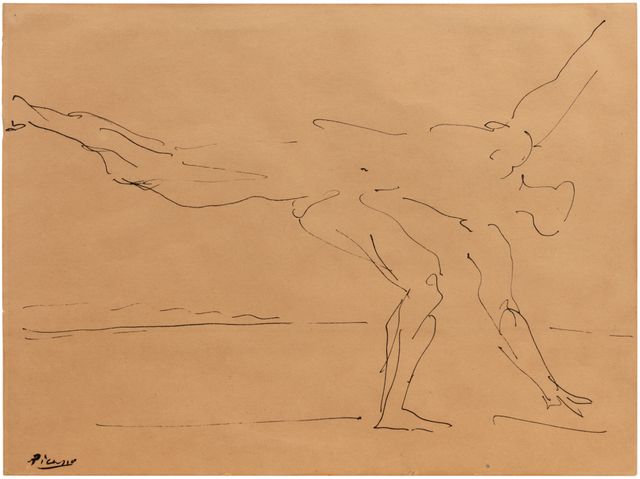 Homme Nu Sur La Plage