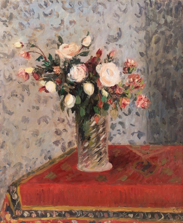 Bouquet De Fleurs Avec Des Roses