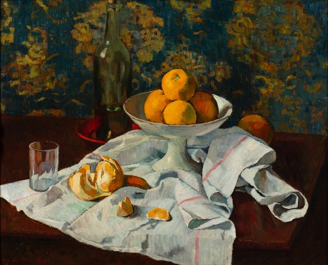 Nature Morte À L'orange