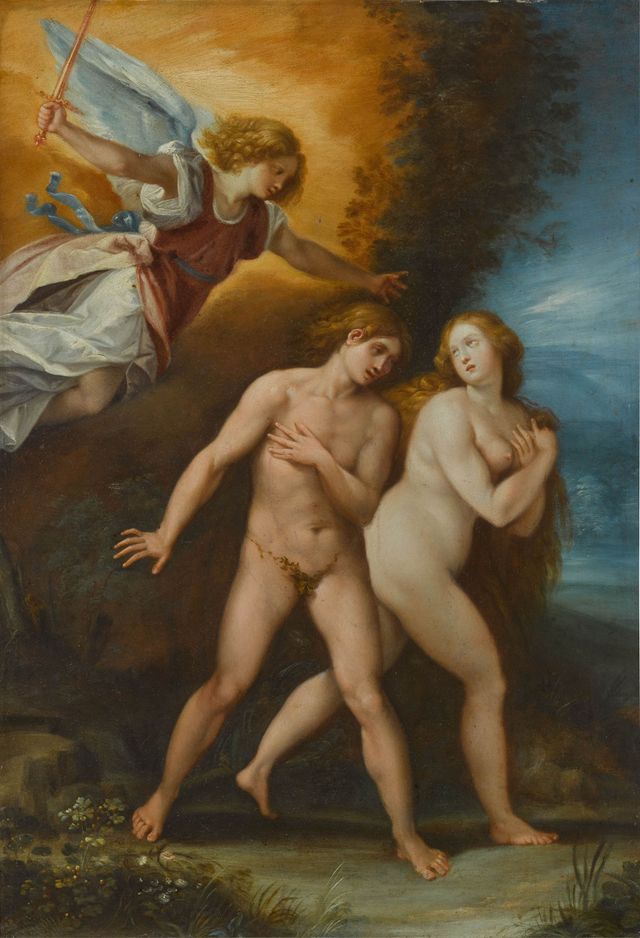 The Expulsion Of Adam And Eve From The Garden Of Eden