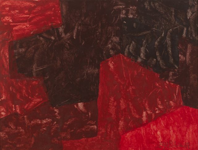 Composition Rouge Et Noir