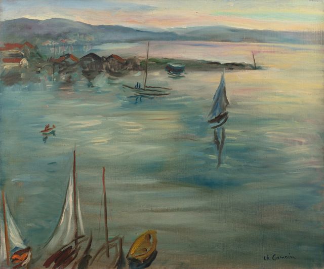 Le Port De Saint-tropez Après L'orage