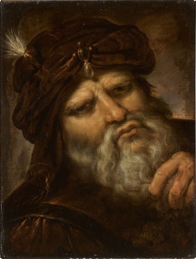 Portrait Of A Man In Oriental Dress