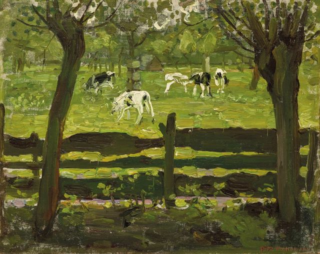Vaches sur le pré