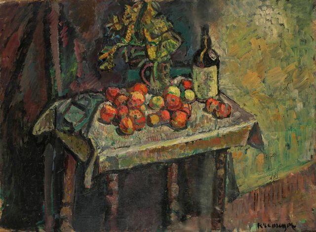 Nature morte aux pommes