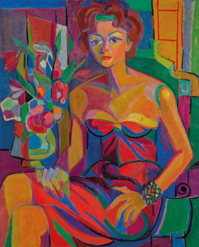 Portrait d'Odette Bourgeois