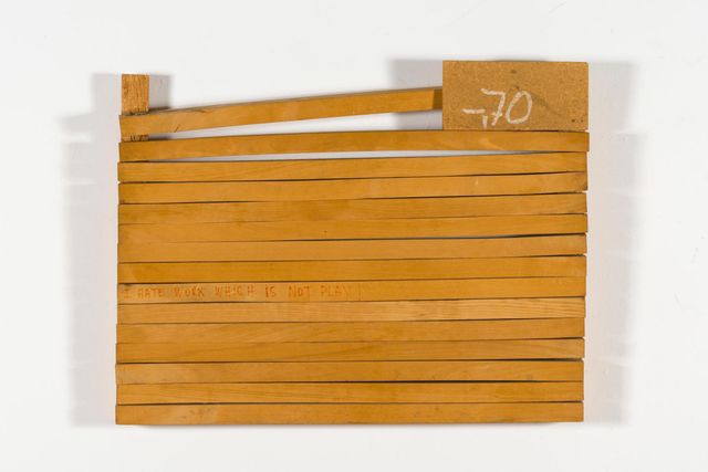 I hate work which is not play 70