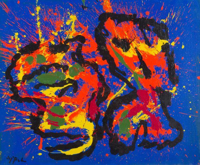 Deux têtes éclatées