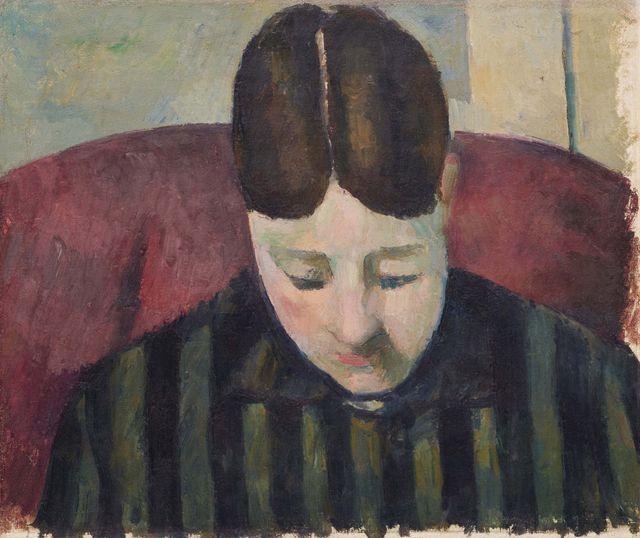 Portrait De Madame Cézanne