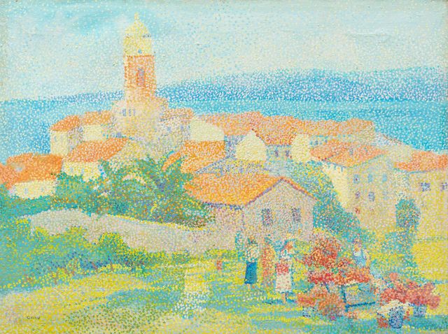 Marché aux fleurs à Saint-Tropez