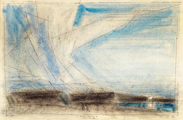 Evening Clouds over the Dunes at Deep