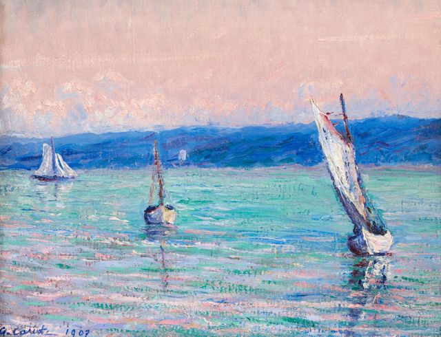 Étude: Soir sur la rade à Perros-Guirec