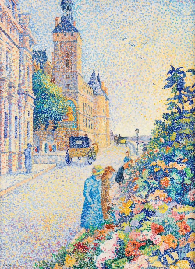 La tour de l'Horloge à Paris