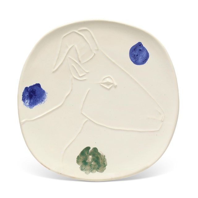 Tête de chèvre de profil (A.R. 105)