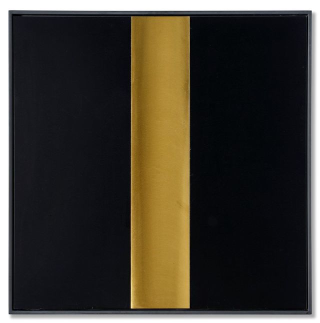 "Linea oro + nero" superficie a testura vibratile