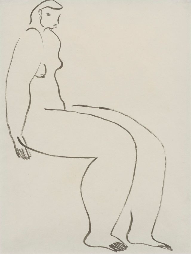 Nue assise (Sitting Nude)