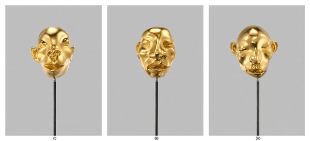 Three works: (i) Goldhead No. 13; (ii) Goldhead No. 14; (iii) Goldhead No. 15