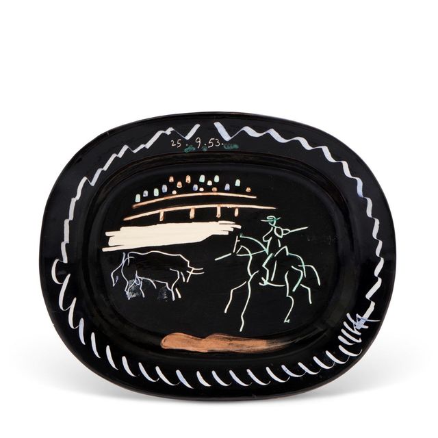 Corrida sur fond noir (A.R. 198)