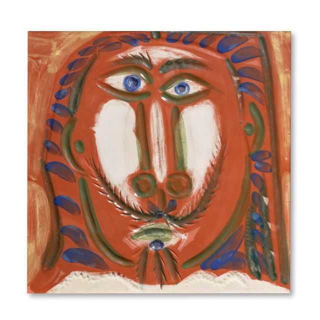 Tête d'homme aux cheveux longs (A.R. 596)