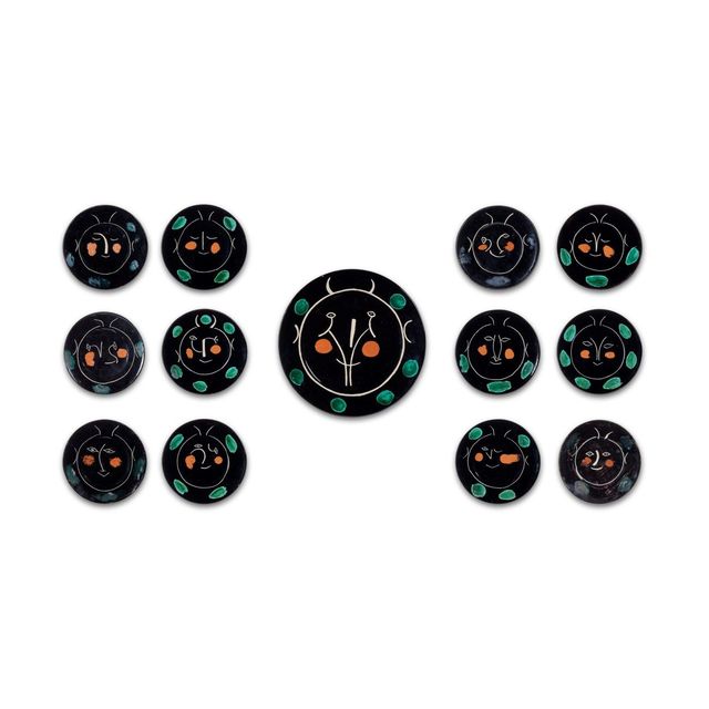 Service visage noir (A.R. nos. 35-47)