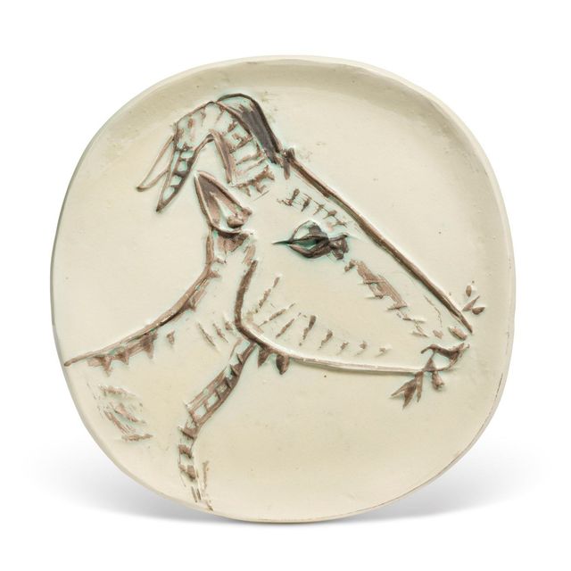 Tête de chèvre de profil (A.R. 109)