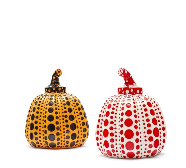 Yellow Pumpkin & Red Pumpkin