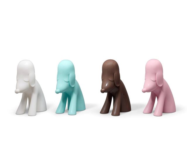 Aomori Dog Saving Jar (Pink, Brown, White and Blue)