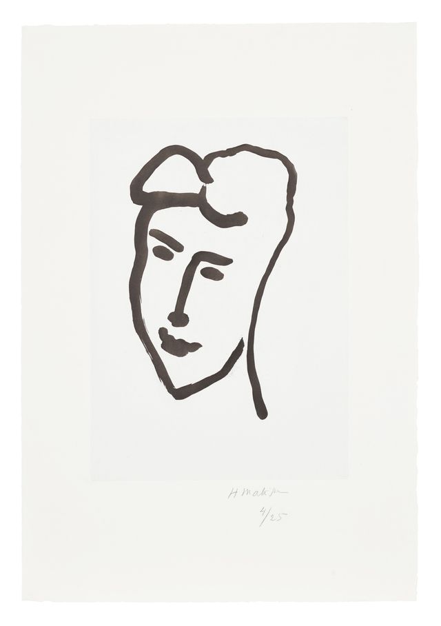 Visage de jeune femme (Face of a Young Woman) (D. 790)