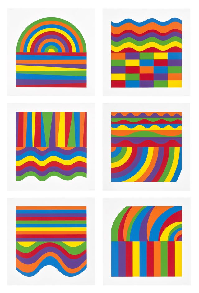 Arcs and Bands in Color (K. 1999.11)