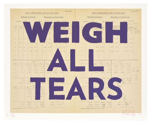 Weigh All Tears II