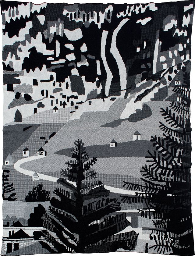 Untitled (Blanket B & W)