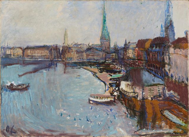 Hamburg, Binnenalster/jungfernstieg