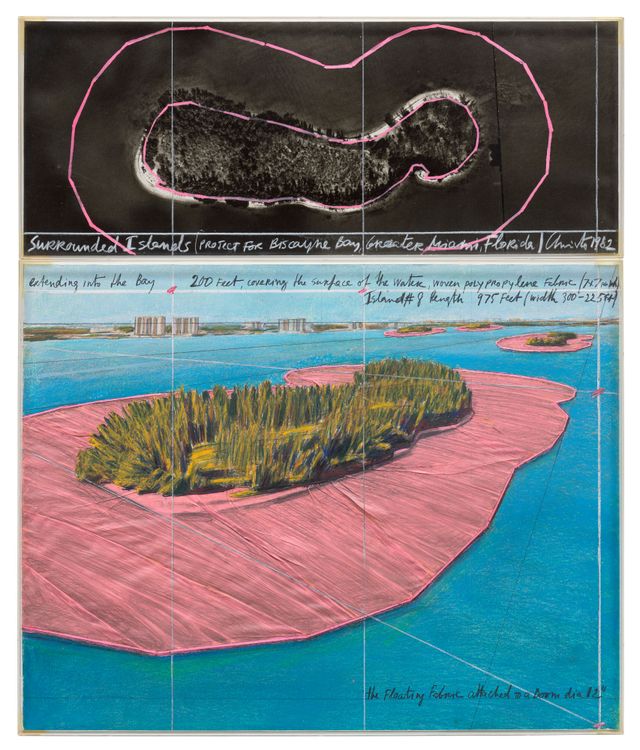 Surrounded Islands (Project for Biscayne Bay, Greater Miami, Florida)