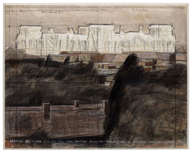 Wrapped Reichstag (Project for Der Deutsche Reichstag - Berlin)