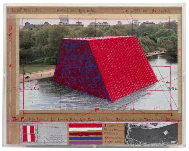 The Mastaba (Project for London, Hyde Park, Serpentine Lake)