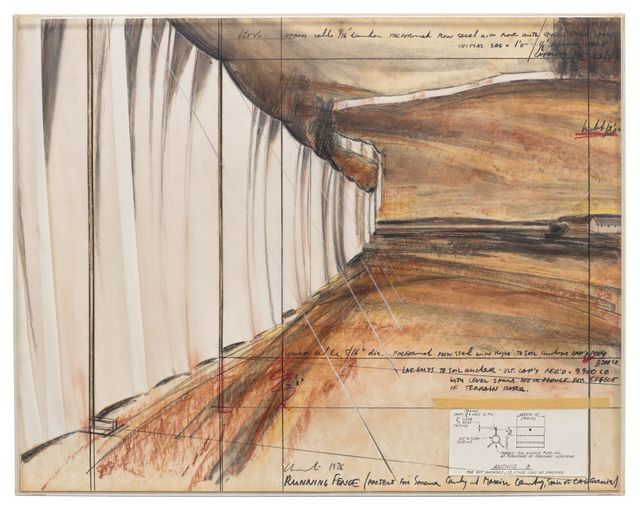 Running Fence (Project for Sonoma County and Marin County, State of California)