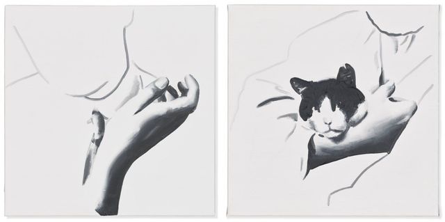 (i) Detail (Hand Klimt)(ii) Detail (Hand Schiele)