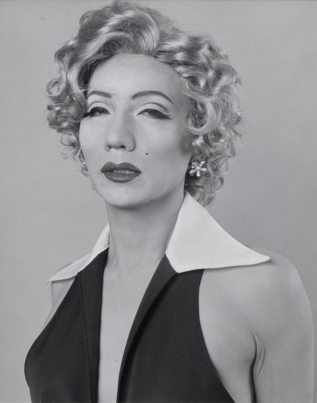 Self-portrait (After Marilyn Monroe)