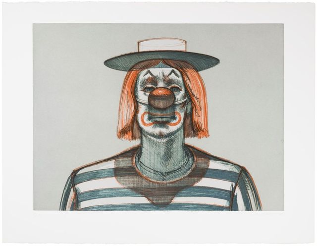 Clown, from Recent Etchings I