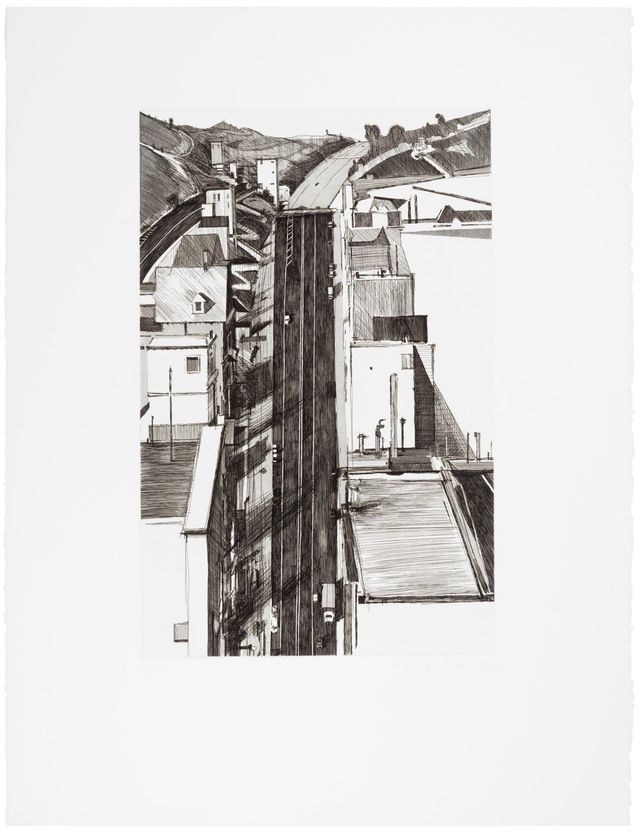 Downgrade, from Recent Etchings I