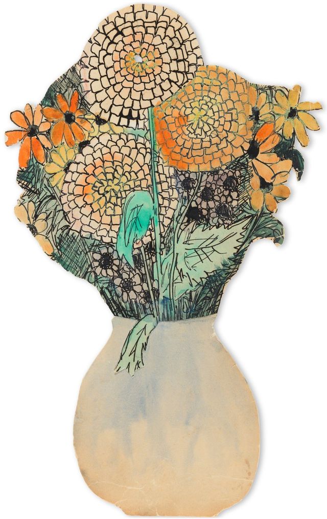 Untitled (Vase Drawing)