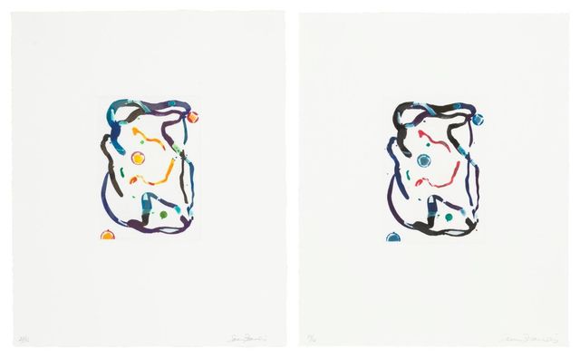 Two prints by the artist