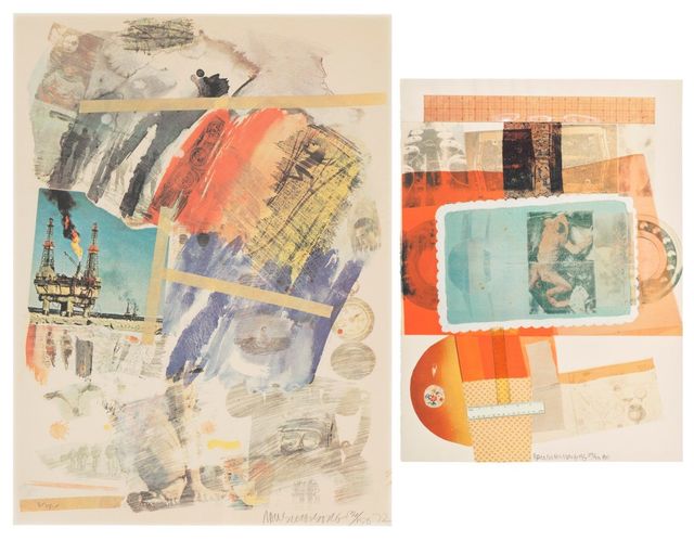 Two prints by the artist