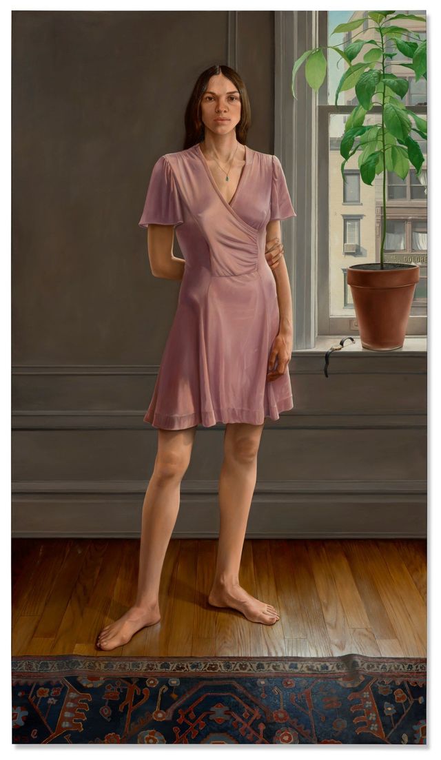 Portrait of Diana II (Pink Dress)