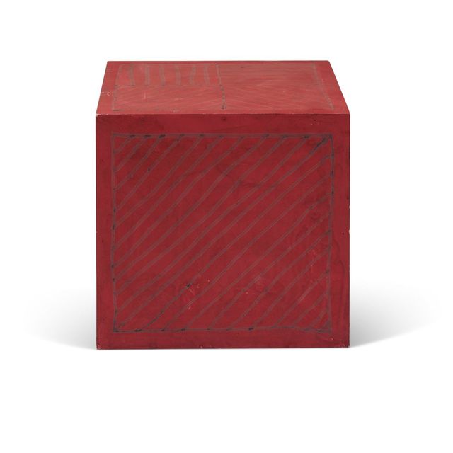 Lines in Four Directions on a Box for "Out of The Box"