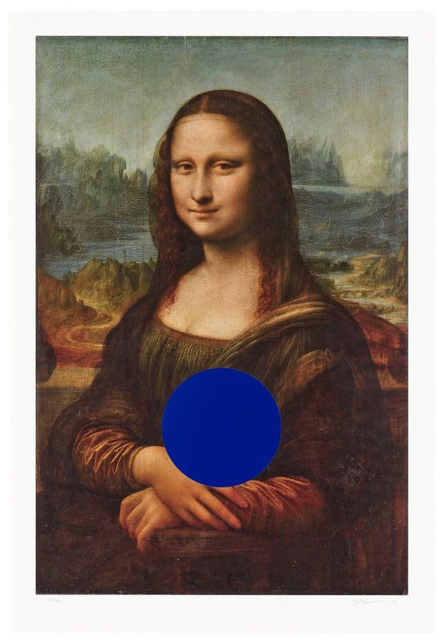 Gazing Ball (da Vinci Mona Lisa)