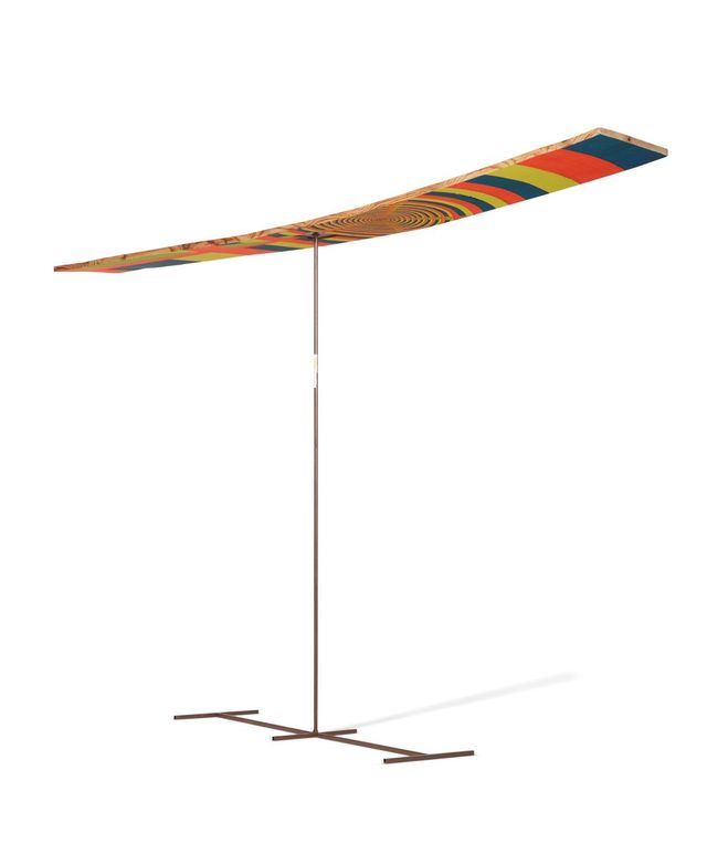 Wildly Painted Warped Lumber #2